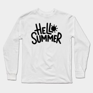 Hello summer Long Sleeve T-Shirt